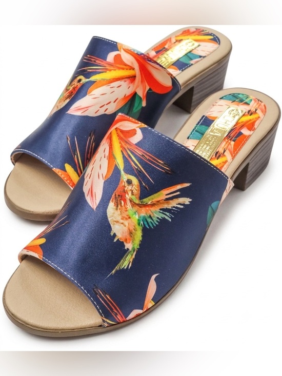 Shoes - CHULA "Hummingbird Haven" Mule Sandals